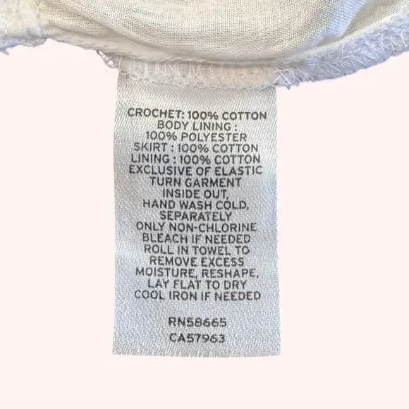 NWT Chelsea•28 Boho Maxi Sundress w/ Crocheted Bodice, Wm's Lg - Picture 10 of 10